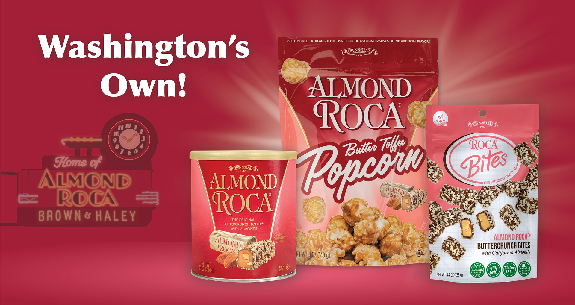 Endcap banner of ROCA® products