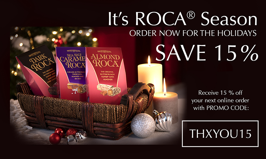 image of a postcard sent out to people who purchased ROCA products online